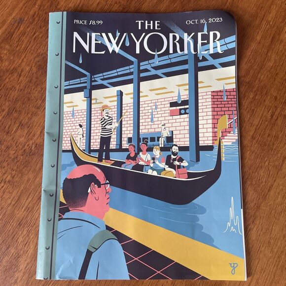 The New Yorker October 16, 2023 “Service Changes” Washington Matt Gaetz Trump - Picture 1 of 3